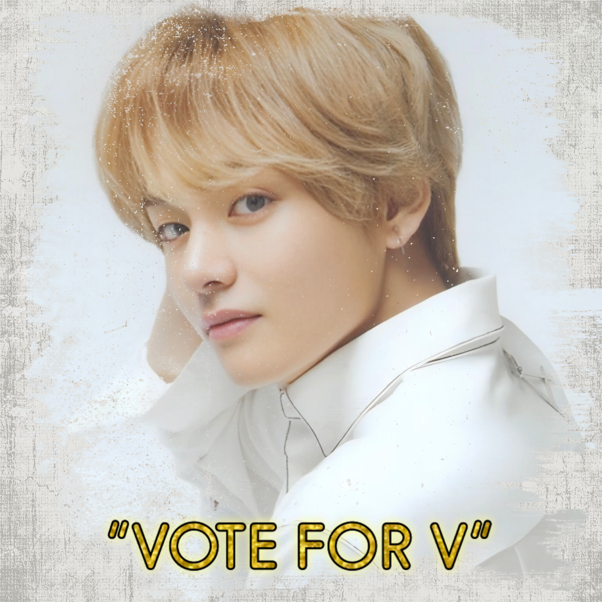 V (BTS)の舞台裏ショット