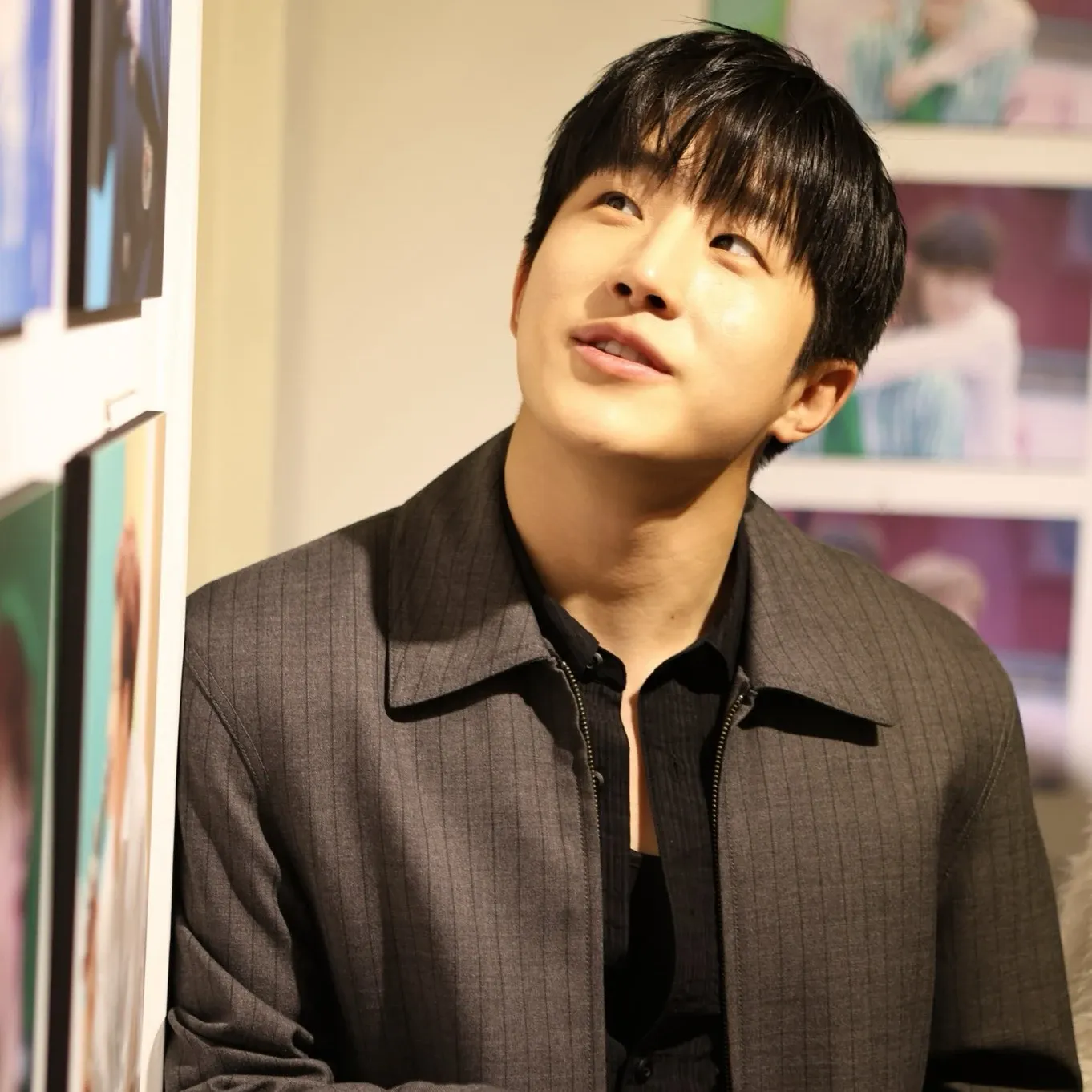 A moment captured by Jinjin (ASTRO)'s fan