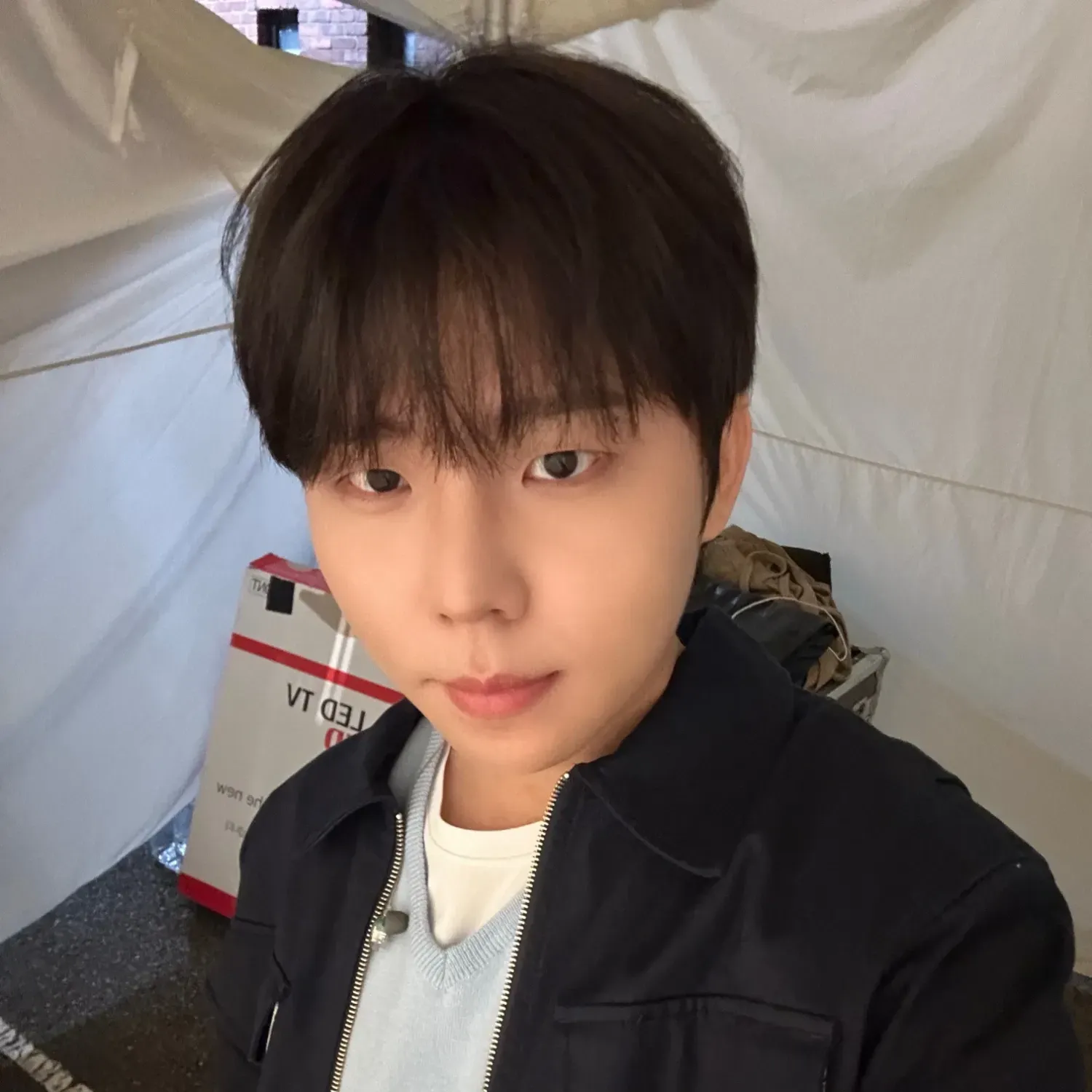A moment captured by Jung Seunghwan's fan