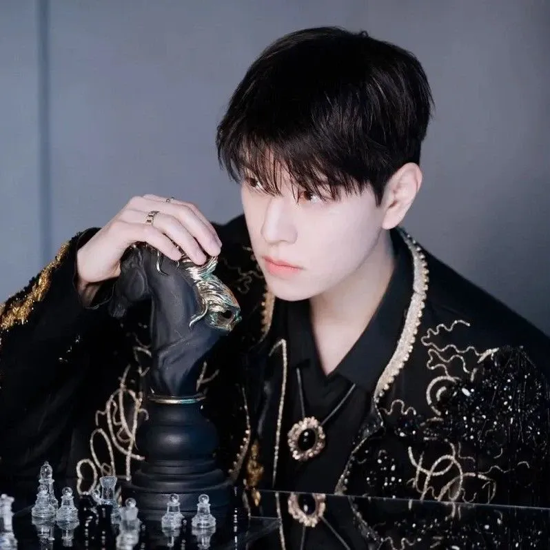Recent activity shot of Seungmin (Stray Kids)