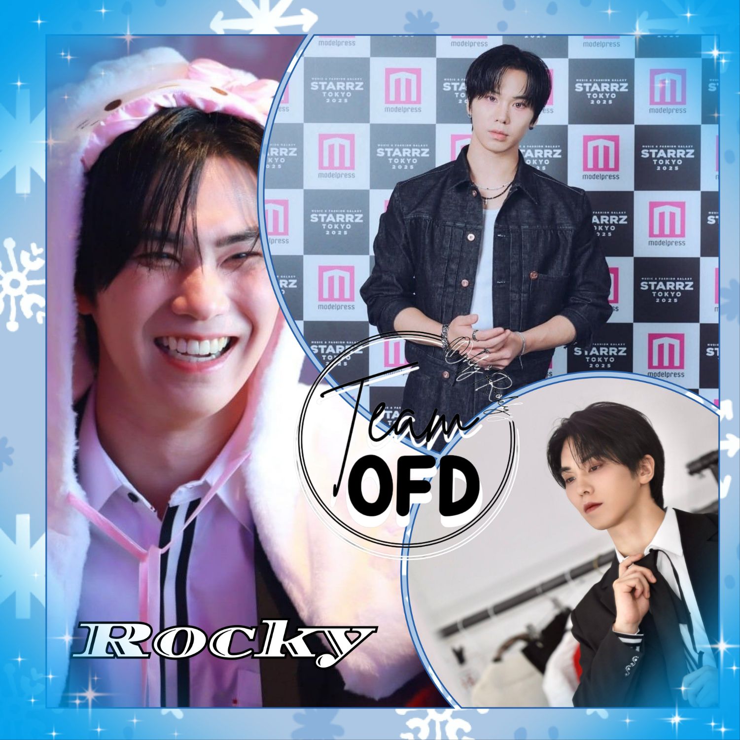 A moment captured by Rocky's fan