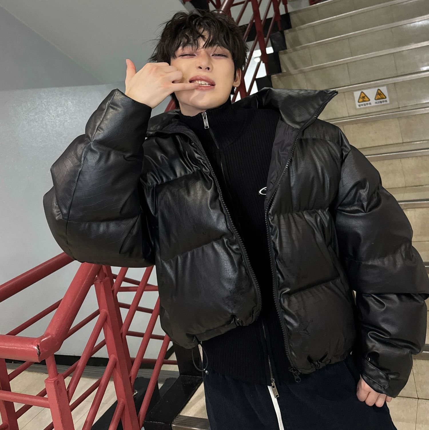 Recent activity shot of Sunoo (ENHYPEN)