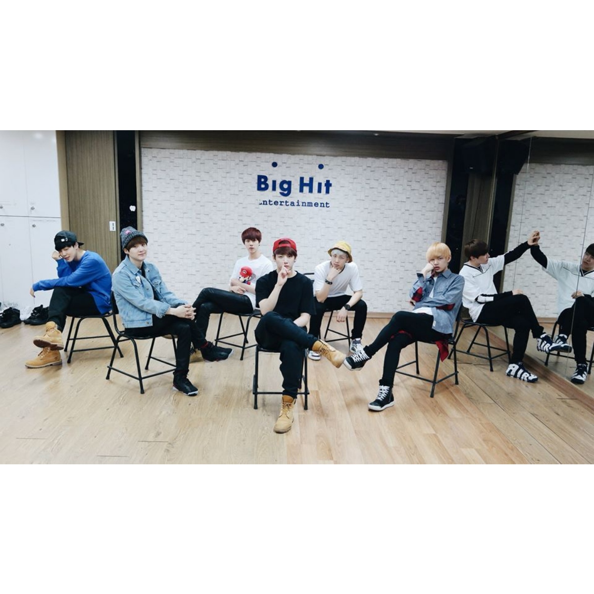 A moment captured by BTS's fan