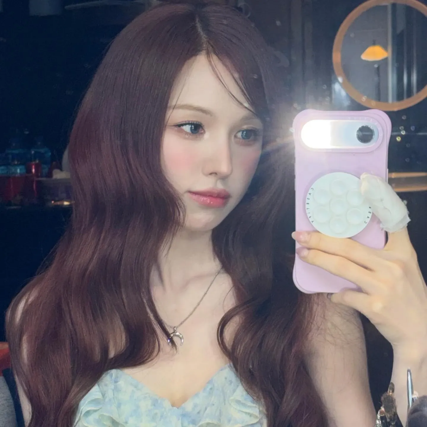 A moment captured by Wendy (Red Velvet)'s fan