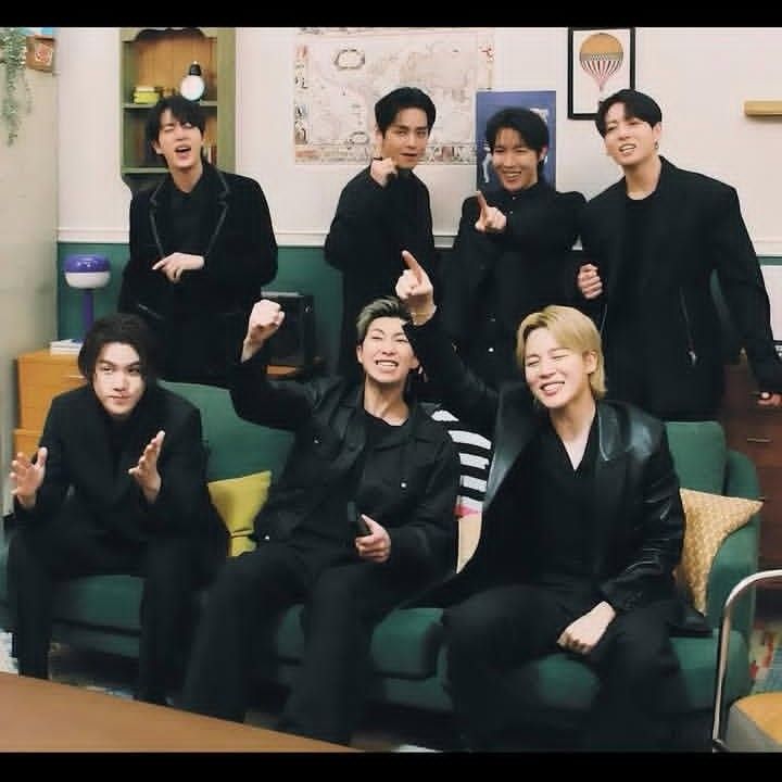 A moment captured by BTS's fan