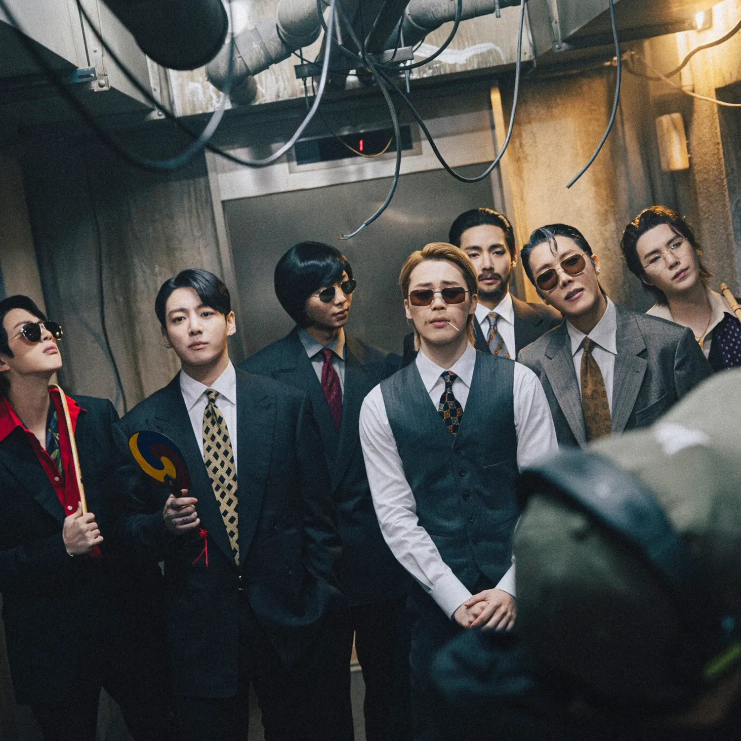 A moment captured by BTS's fan