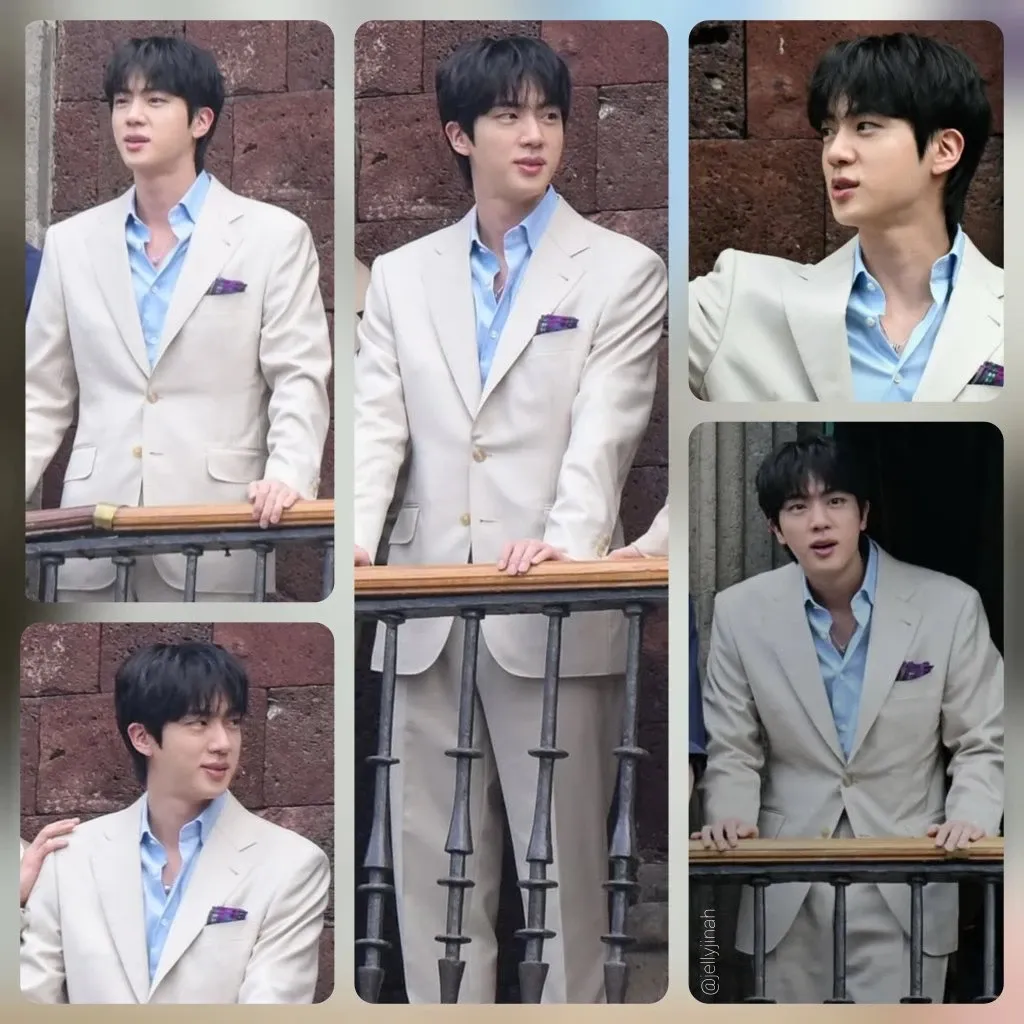 진 (방탄소년단)의 비하인드 컷