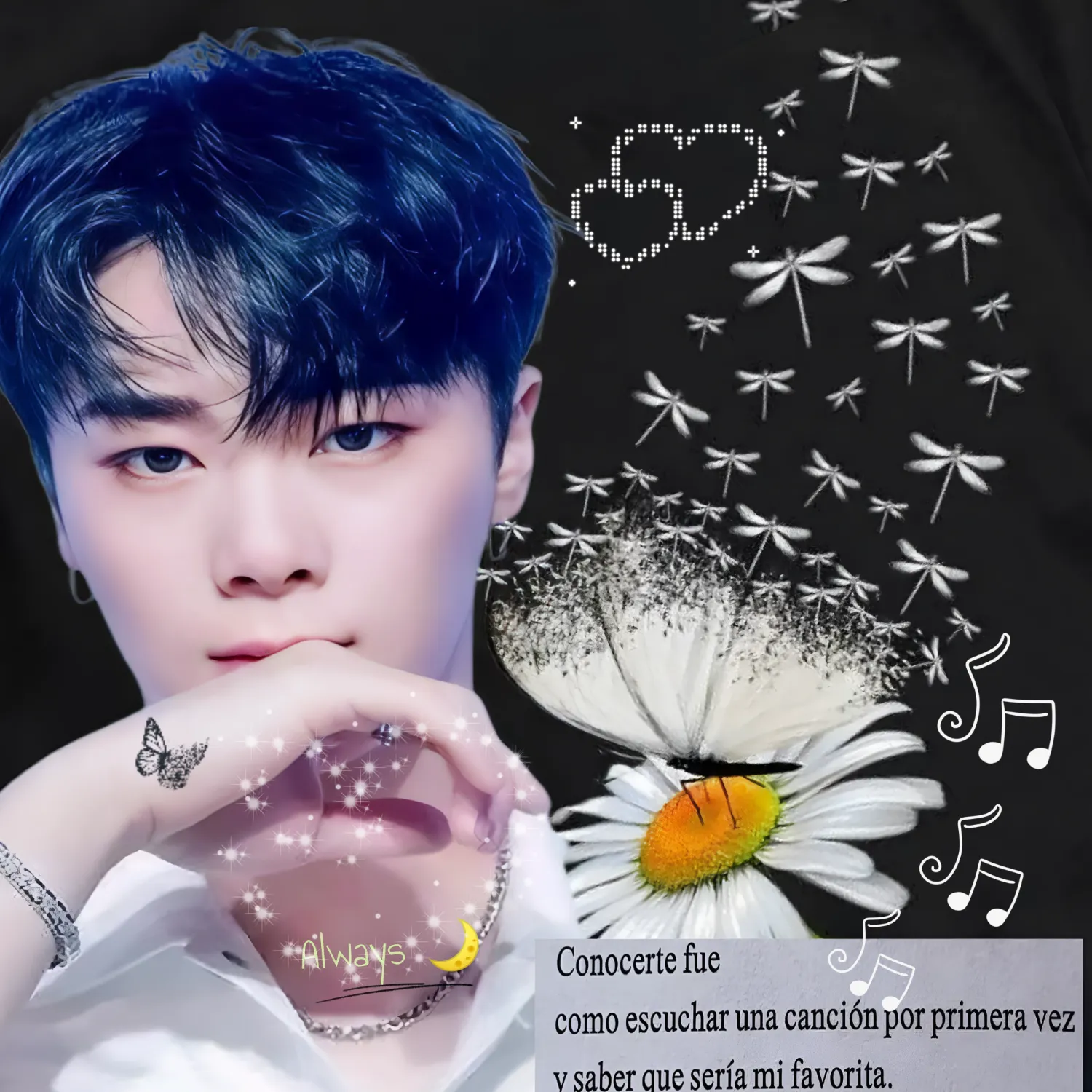 Recent activity shot of Moonbin (ASTRO)