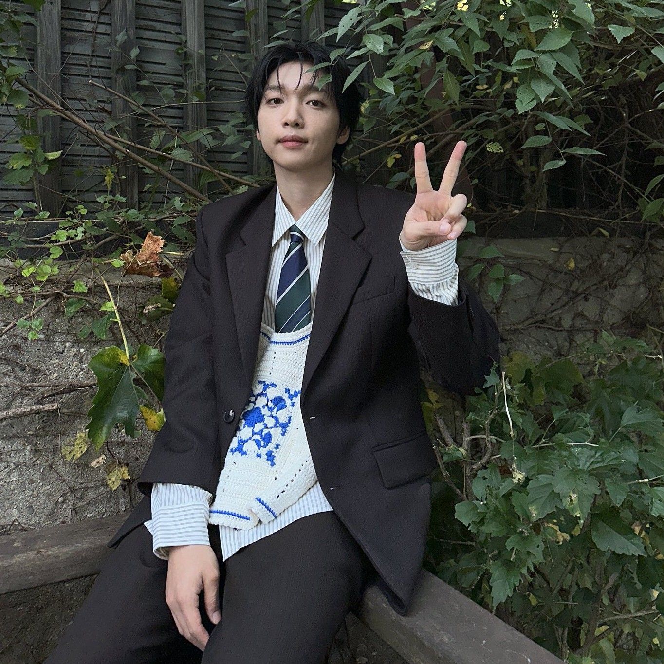 Behind-the-scenes cut of Jeong Sewoon