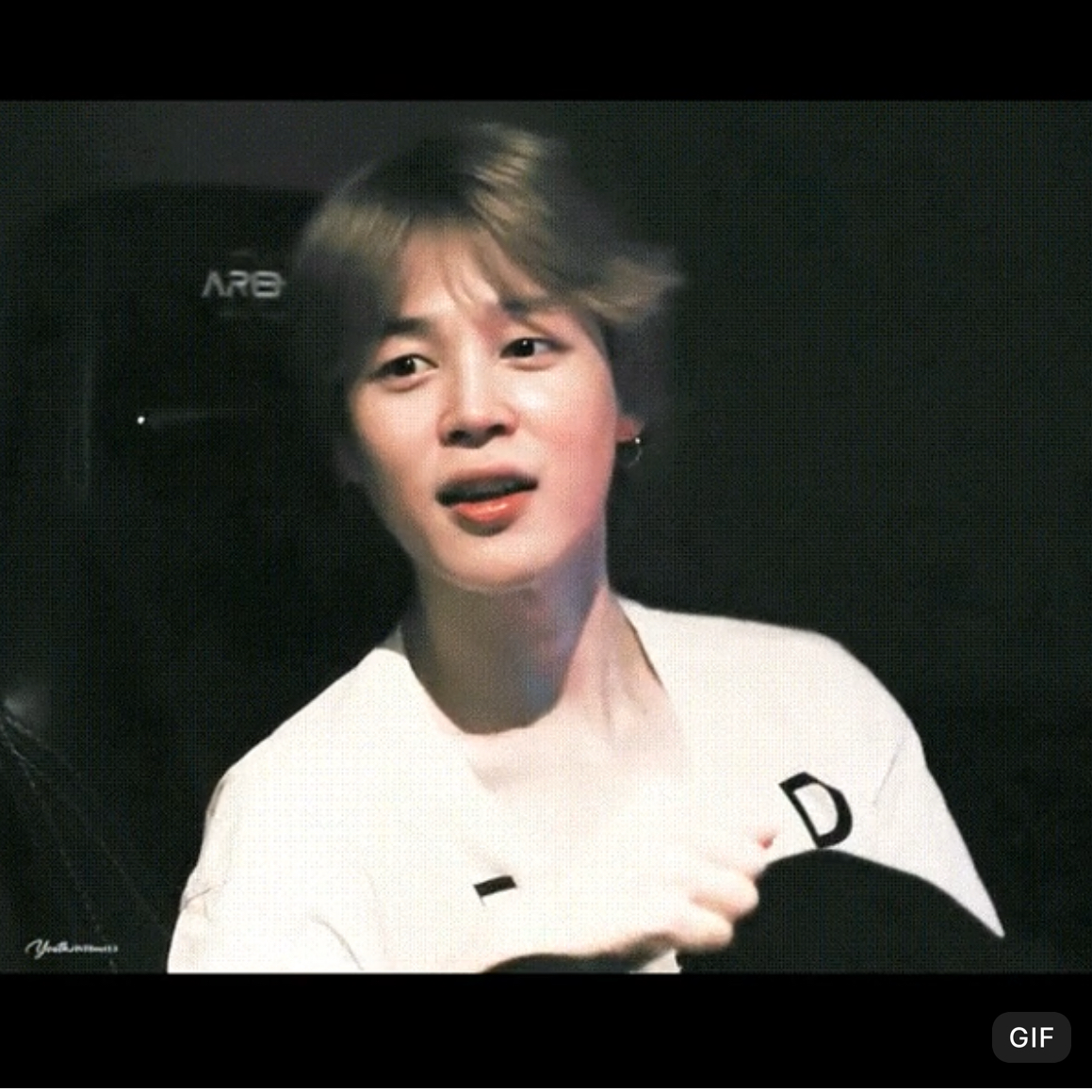 Recent activity shot of Moonbin (ASTRO)