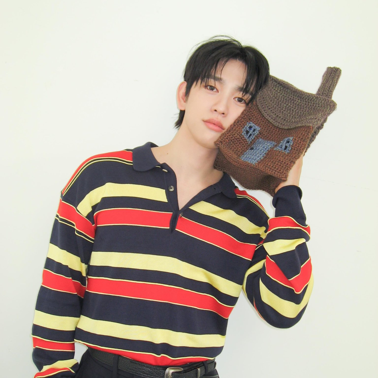 A moment captured by Jinyoung (GOT7)'s fan