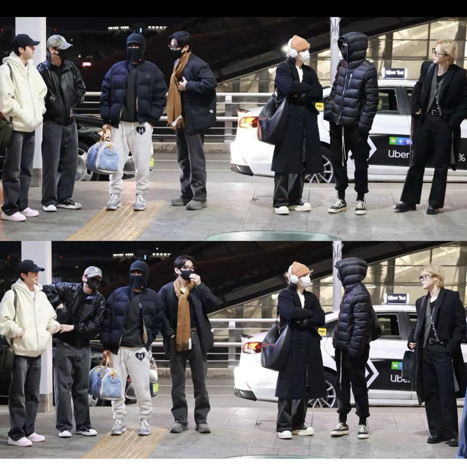 방탄소년단의 비하인드 컷