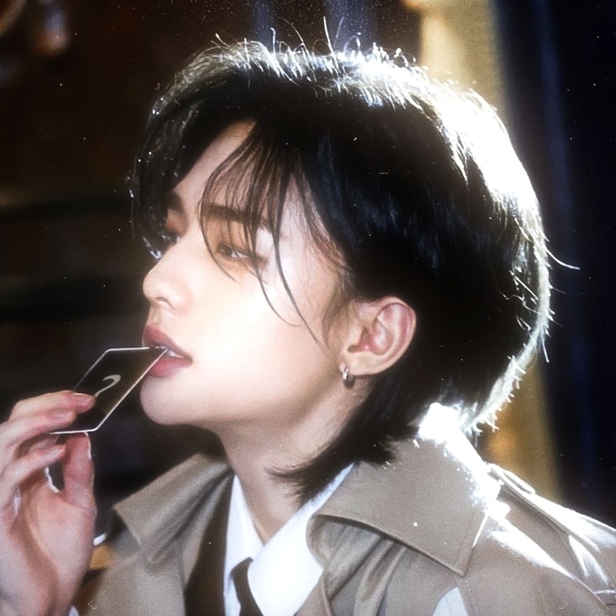 Behind-the-scenes cut of Hyunjin (Stray Kids)