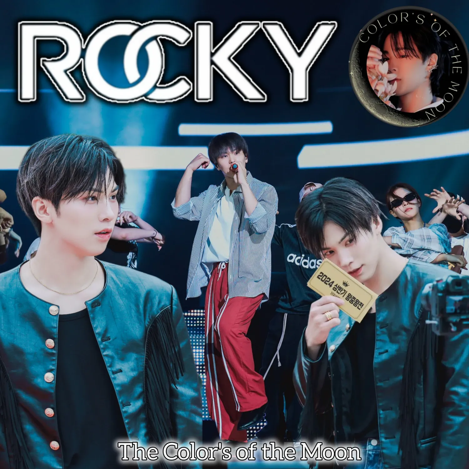A moment captured by Rocky's fan