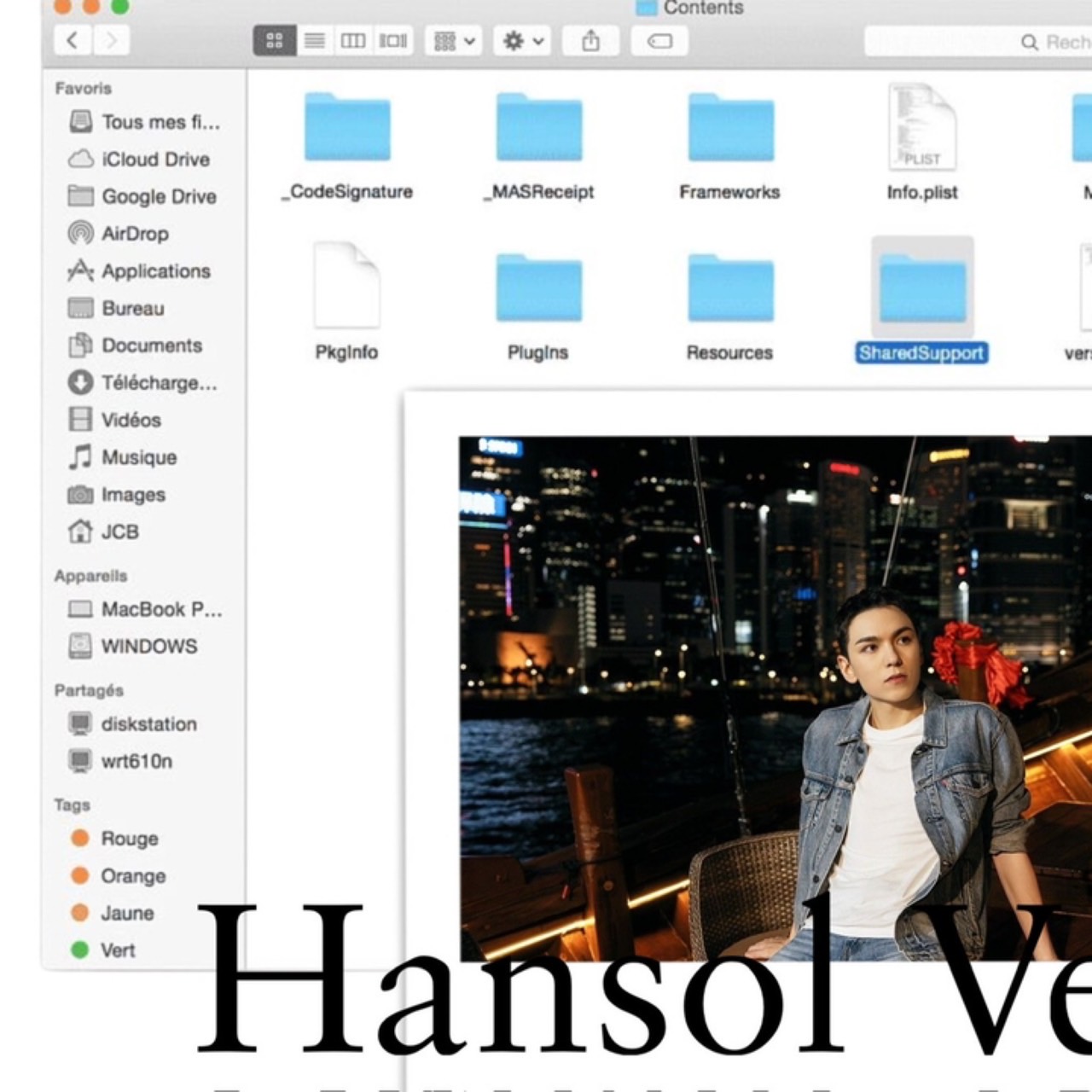 A moment captured by Vernon (SEVENTEEN)'s fan