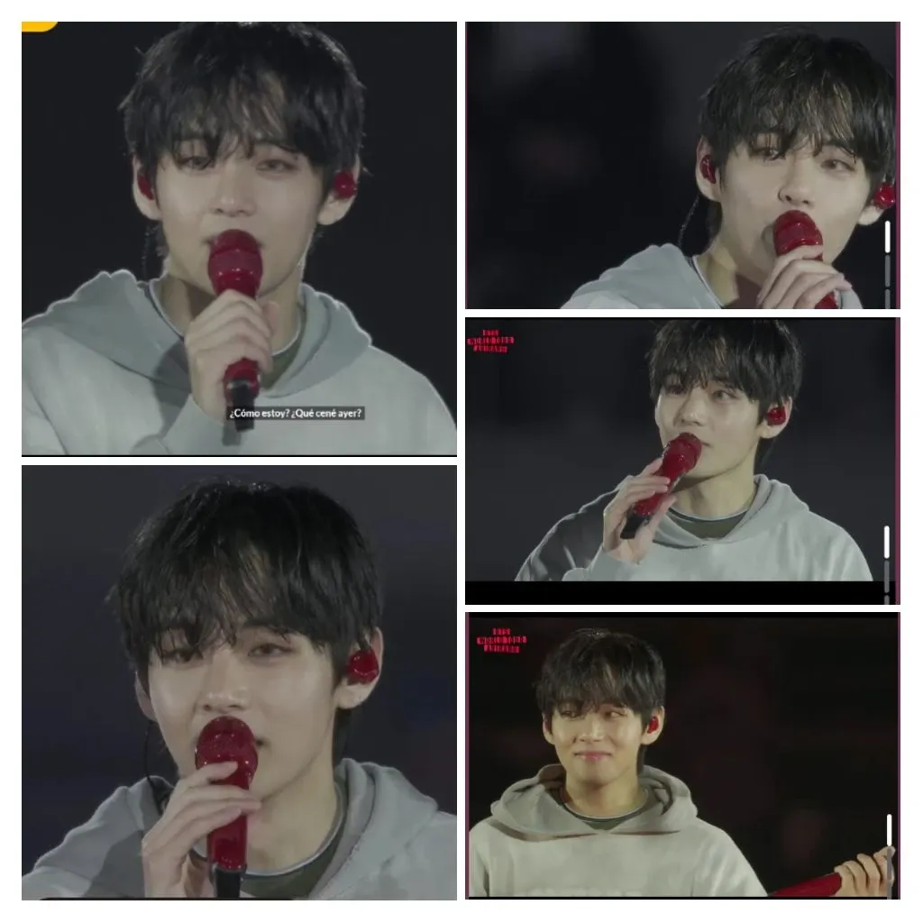 뷔 (방탄소년단) 최근 활동샷