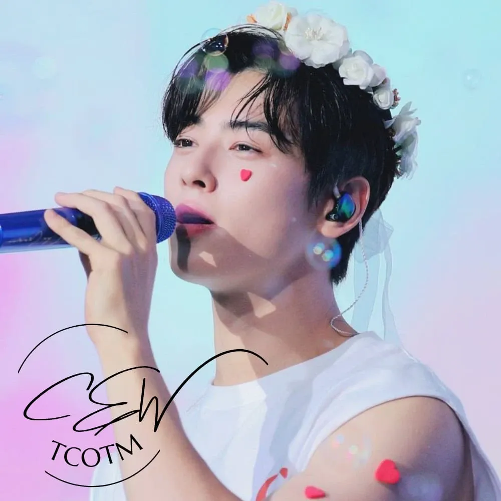 A moment captured by Eunwoo (ASTRO)'s fan