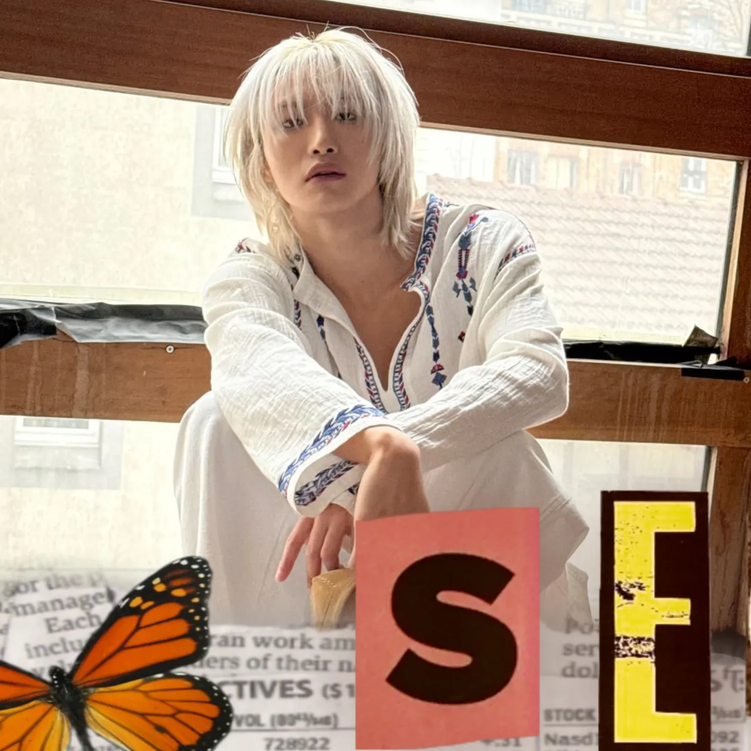 Recent activity shot of Seonghwa (ATEEZ)