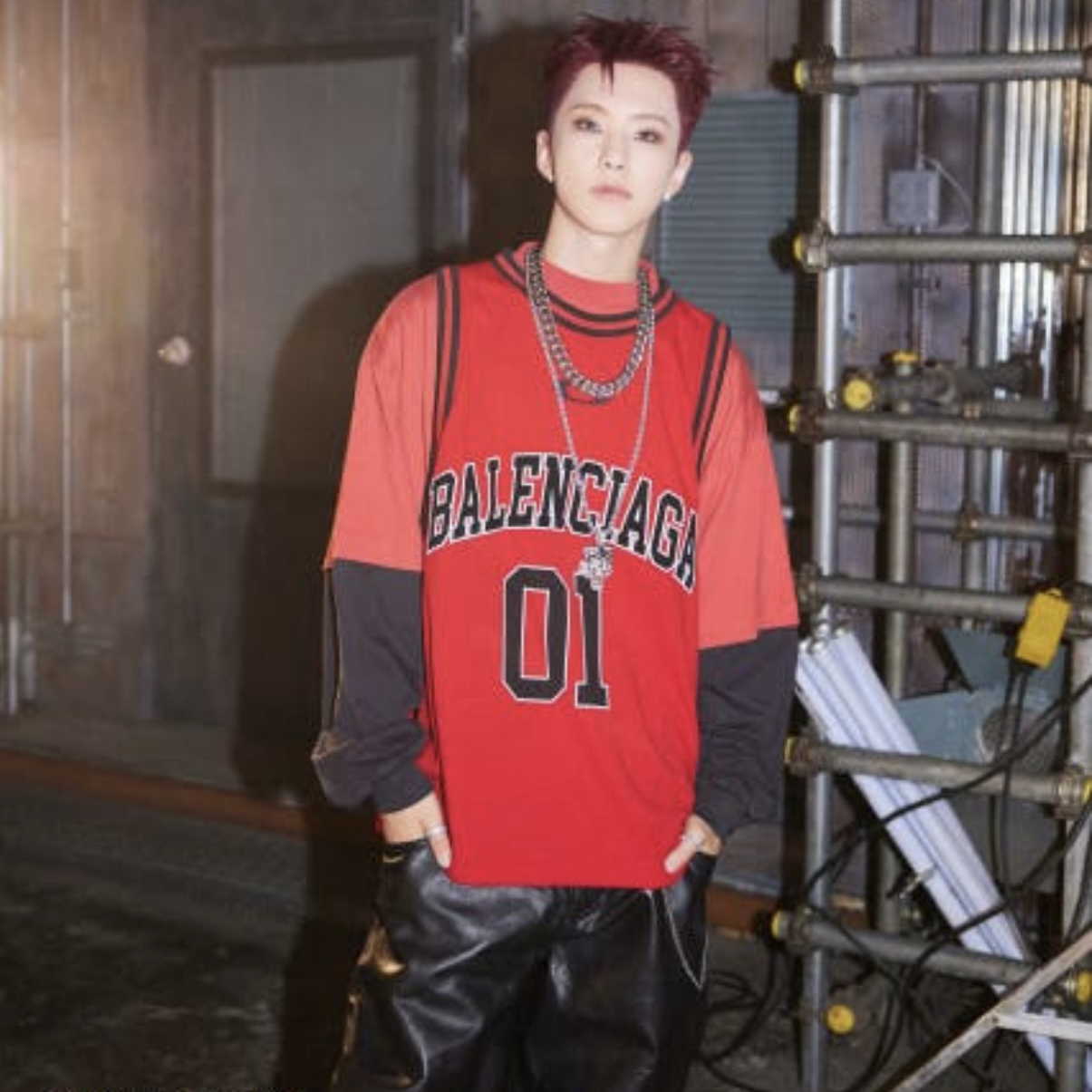 Recent activity shot of Hoshi (SEVENTEEN)