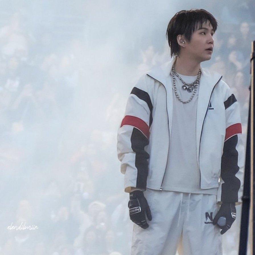 Momen yang diabadikan oleh penggemar SUGA (BTS)