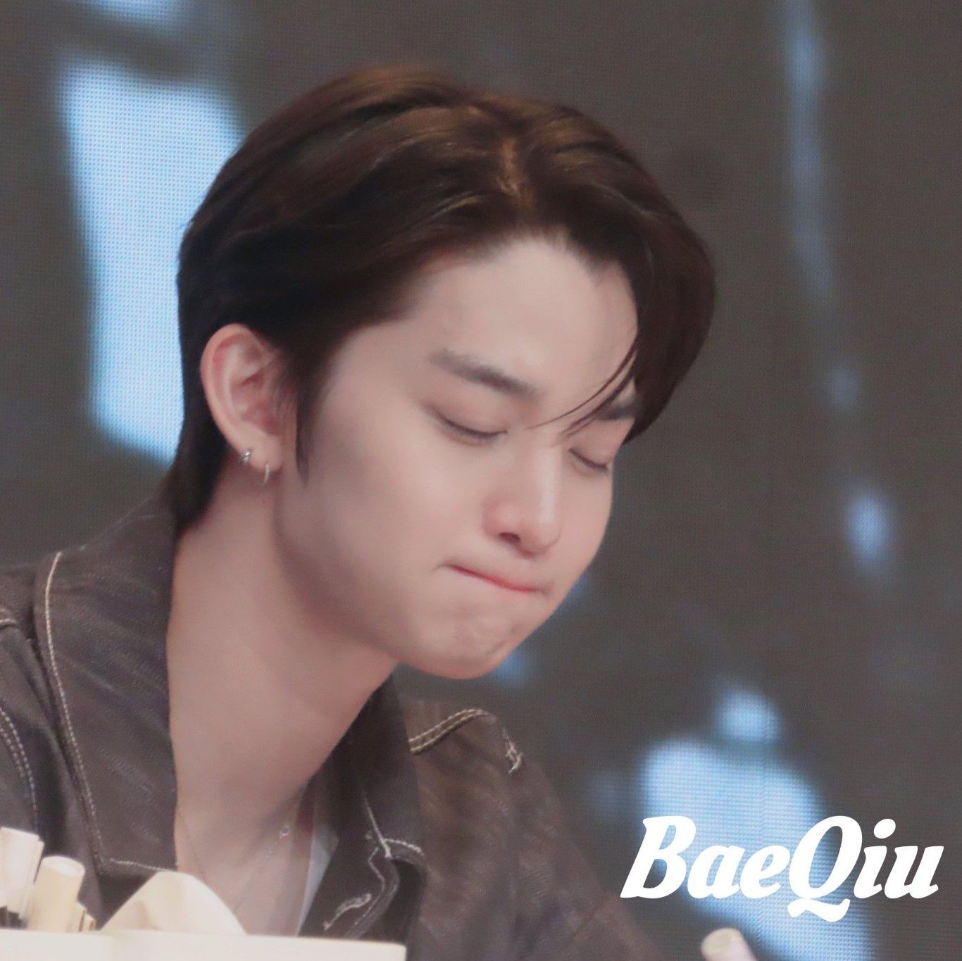 A moment captured by Bae Jinyoung's fan