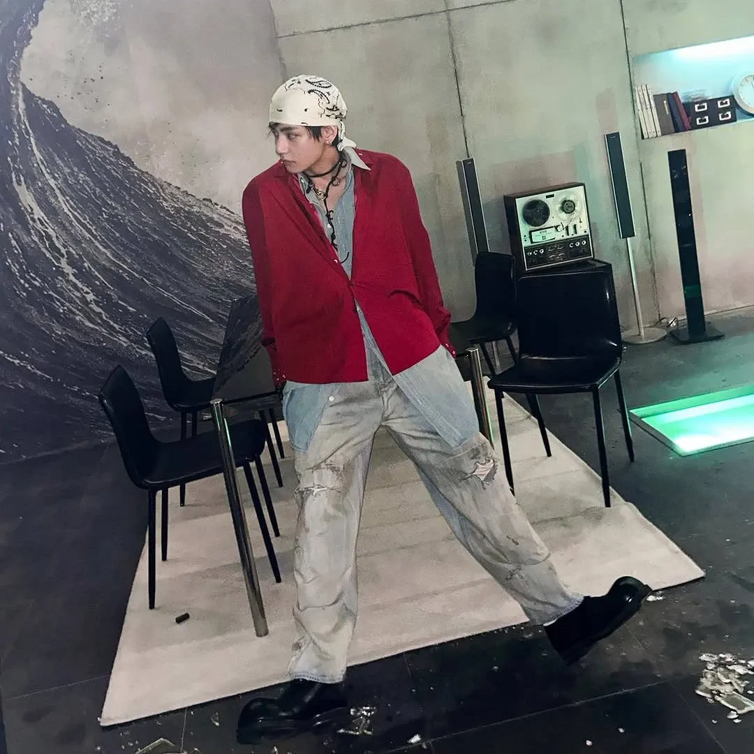 A moment captured by BTS's fan