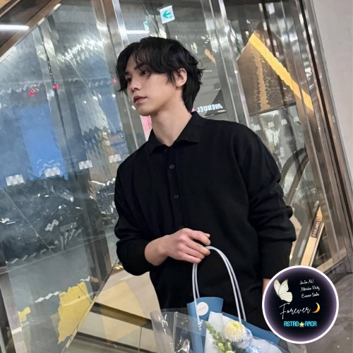 A moment captured by ASTRO's fan