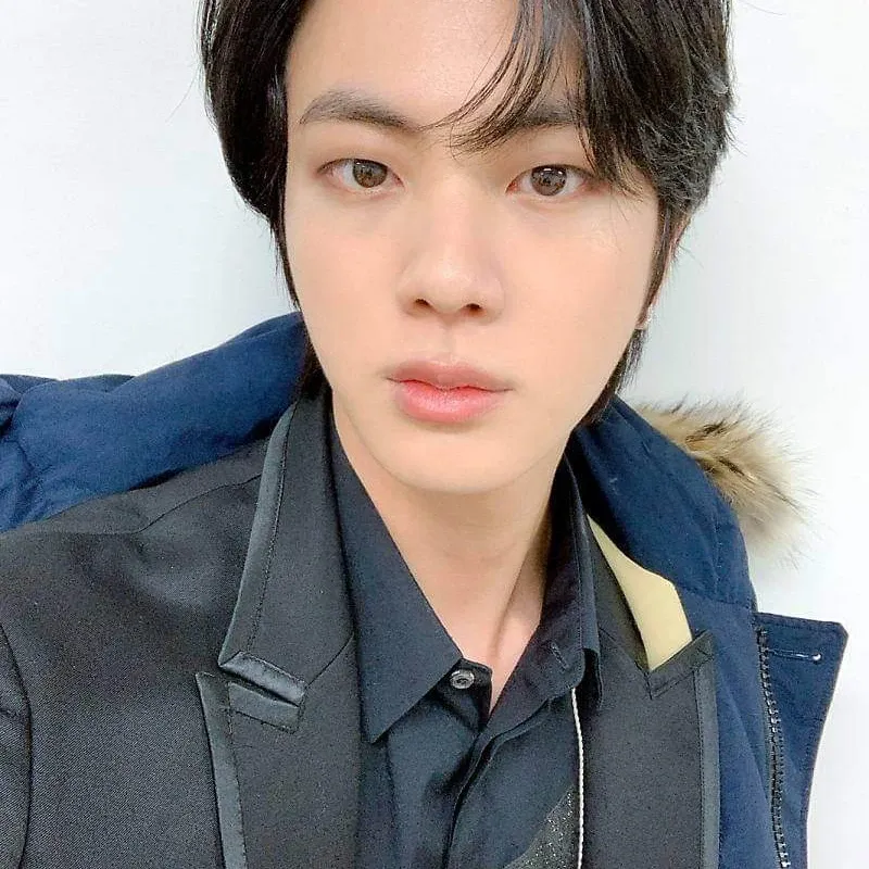 Momen yang diabadikan oleh penggemar Jin (BTS)