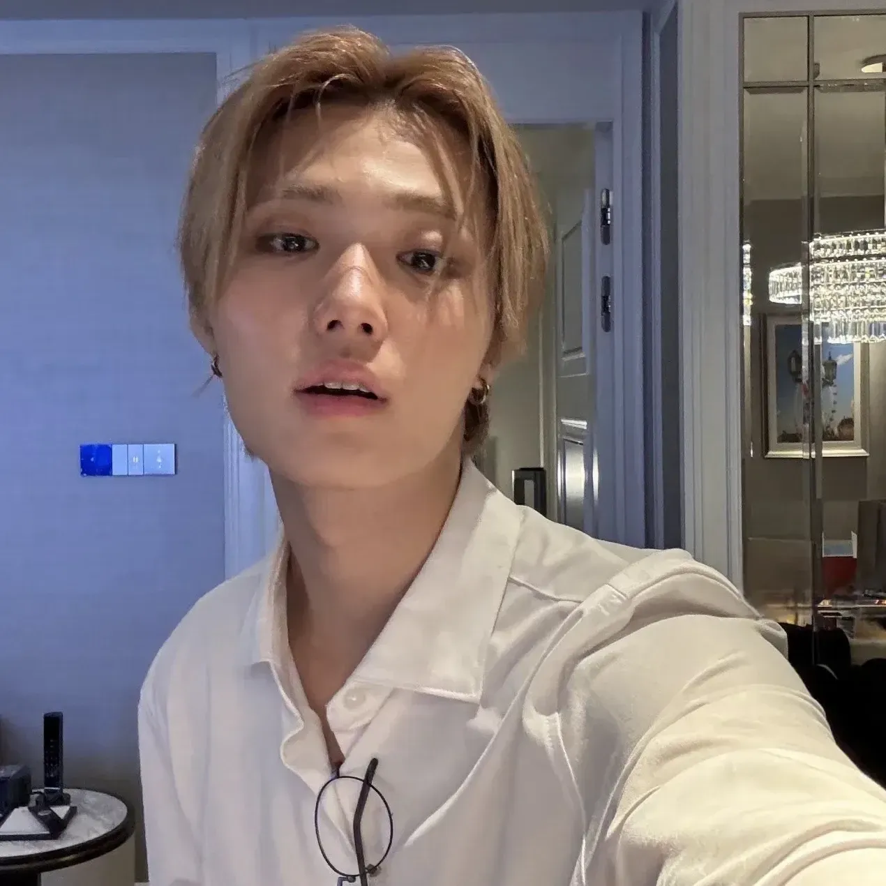 A moment captured by Doyoung (TREASURE)'s fan