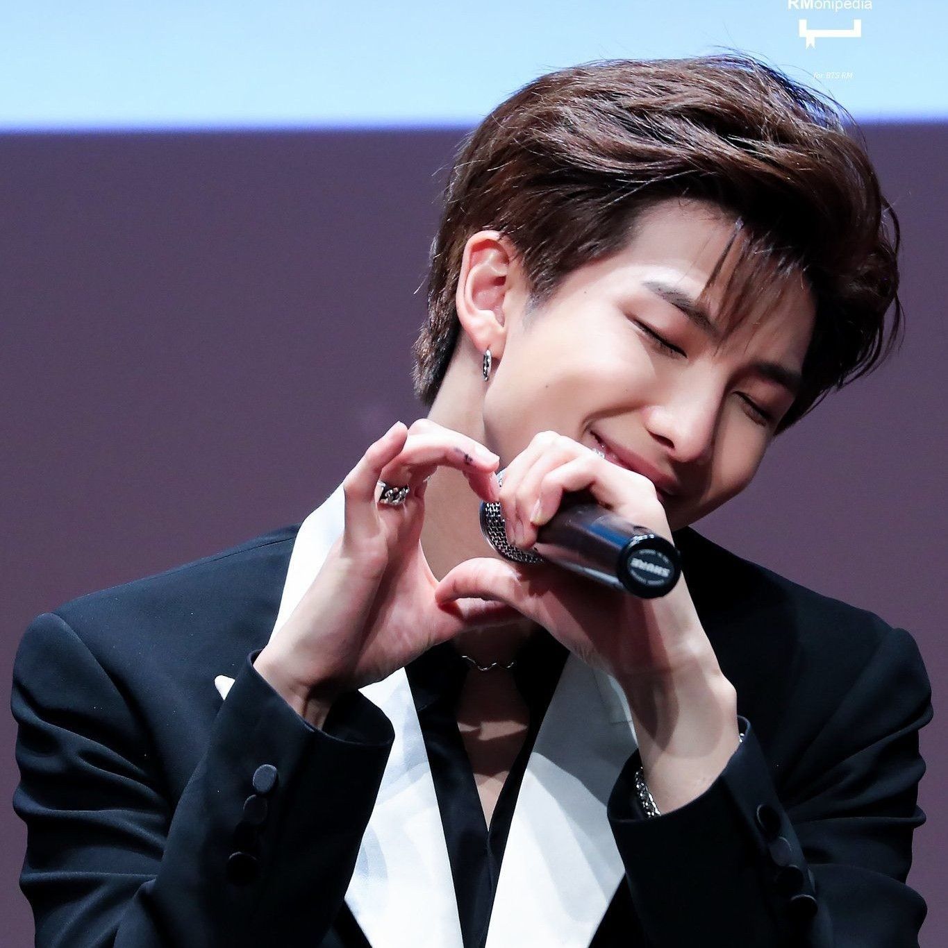 A moment captured by RM (BTS)'s fan