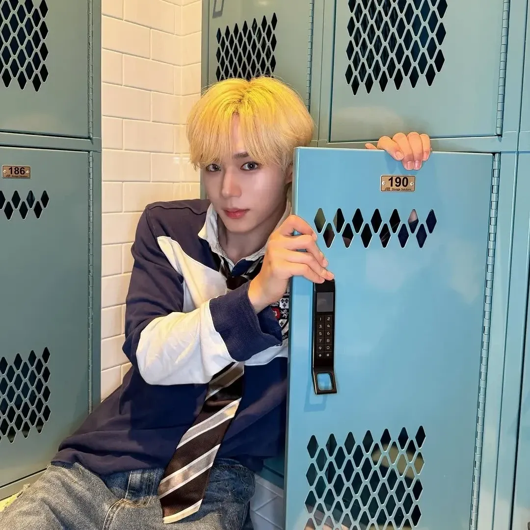Recent activity shot of Kim Junseo (ALPHA DRIVE ONE)