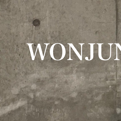 Behind-the-scenes cut of Wonjun (WHIB)