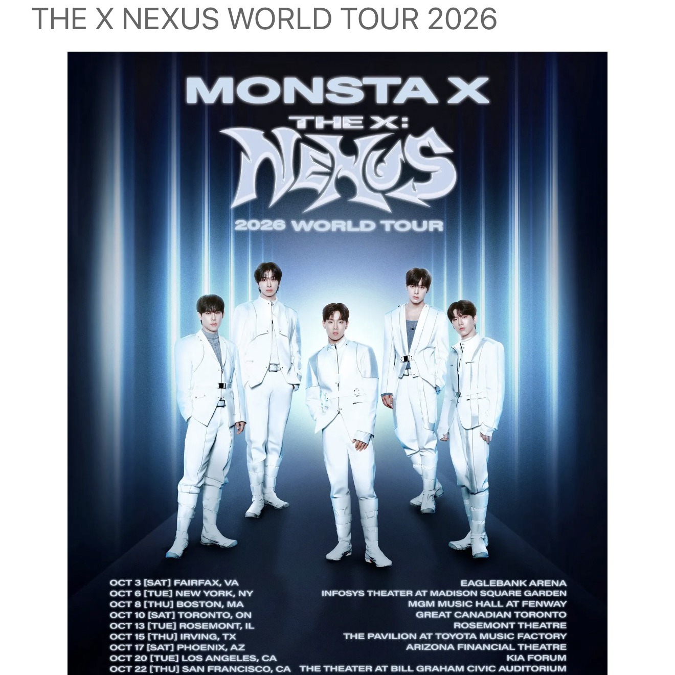 셔누 (몬스타엑스)의 최신 사진