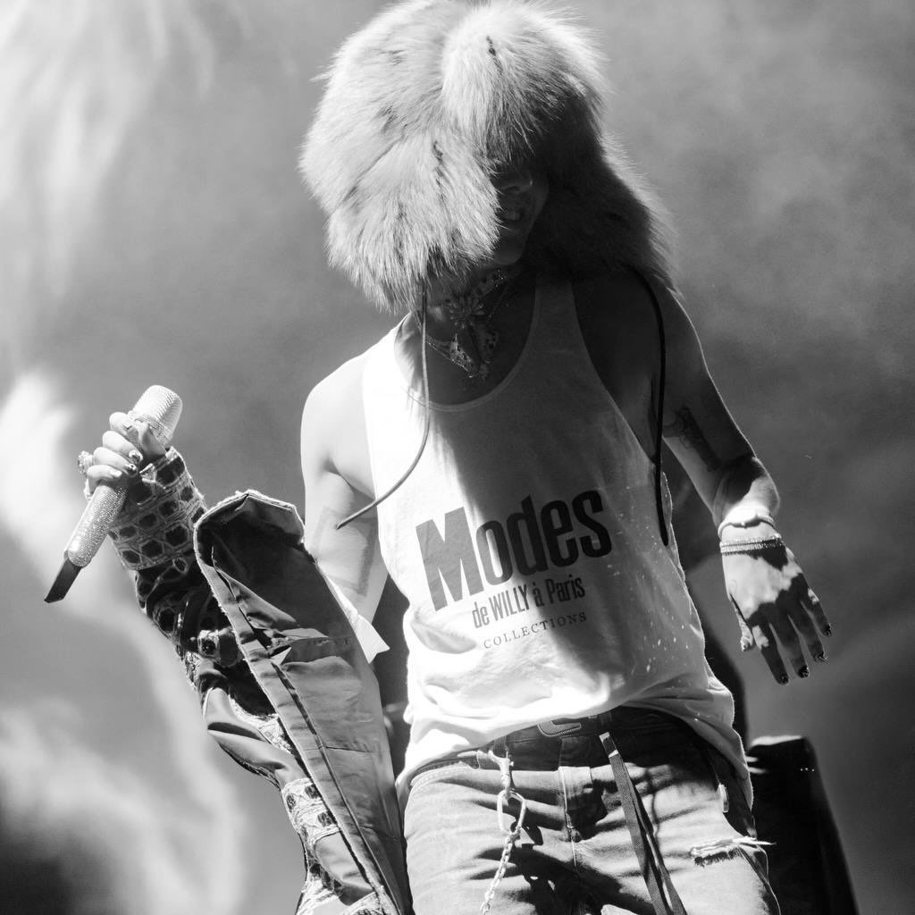 G-DRAGON (BIGBANG)粉絲拍下的瞬間