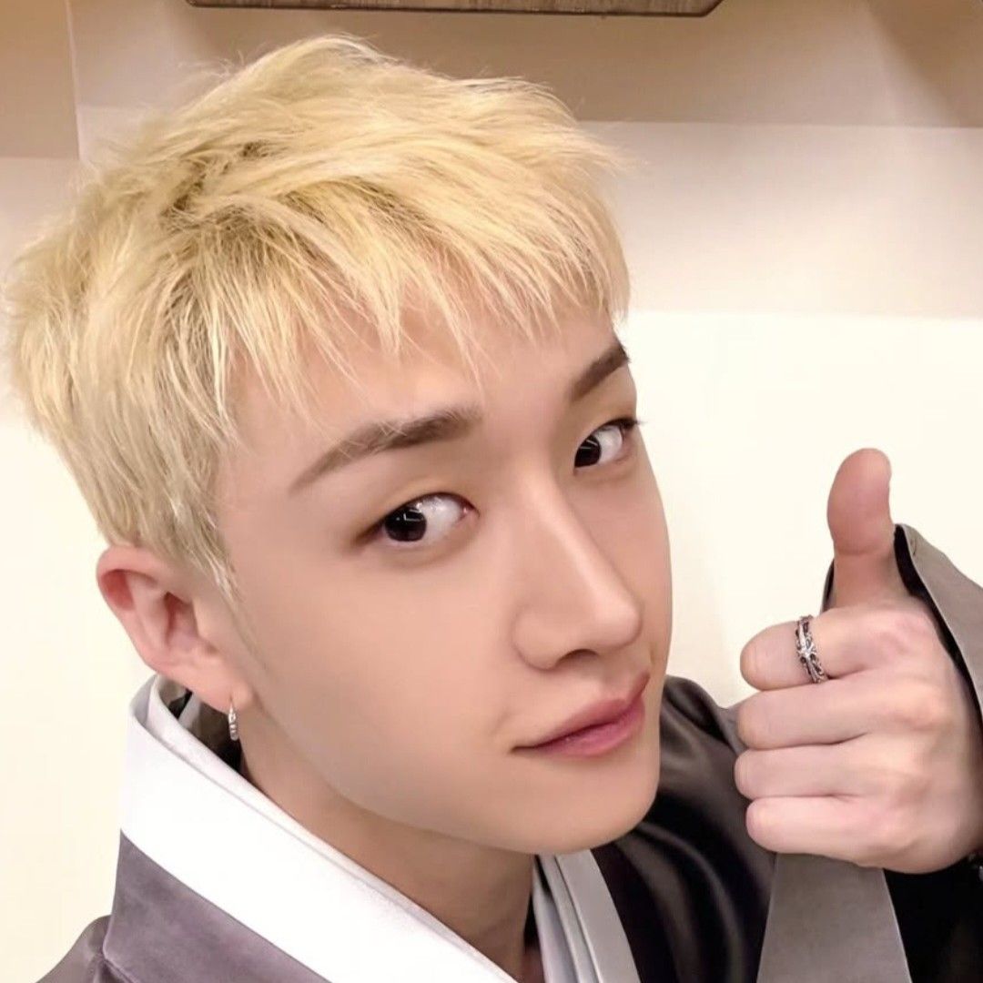 Recent activity shot of Bang Chan (Stray Kids)