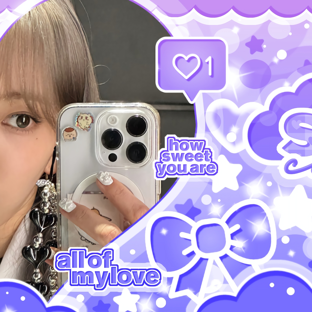 A moment captured by Sakura (LE SSERAFIM)'s fan