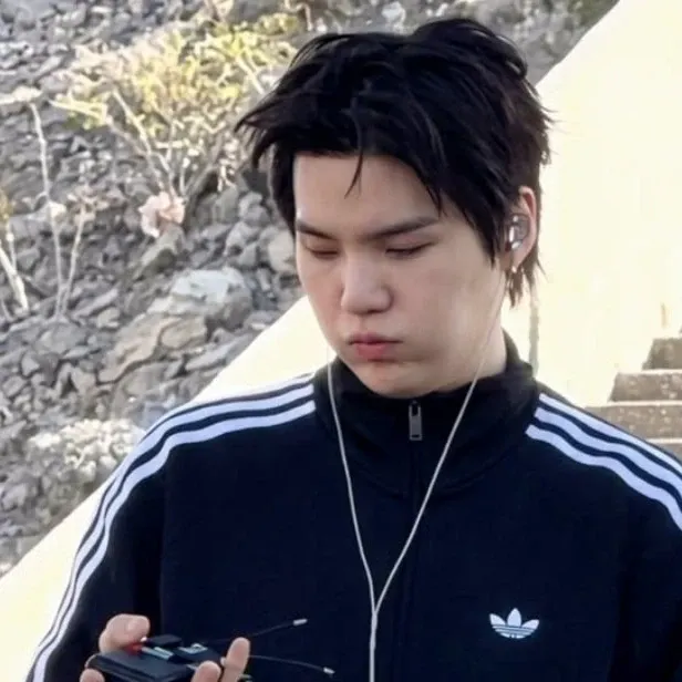 Recent activity shot of SUGA (BTS)