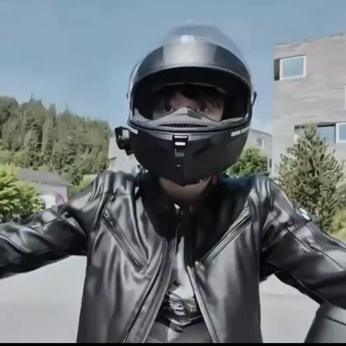 A moment captured by Jungkook (BTS)'s fan