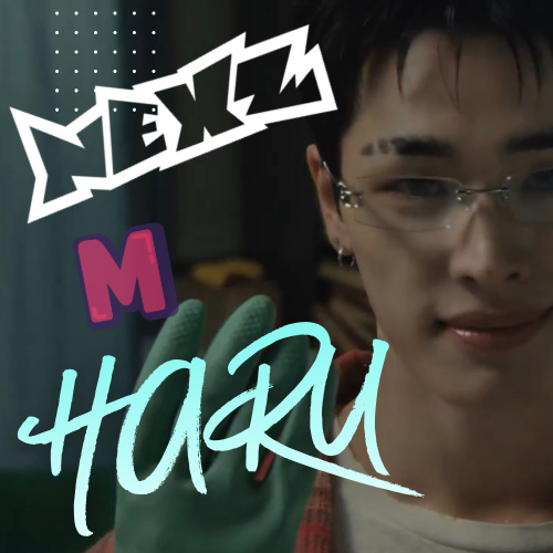 Behind-the-scenes cut of Haru (NEXZ)