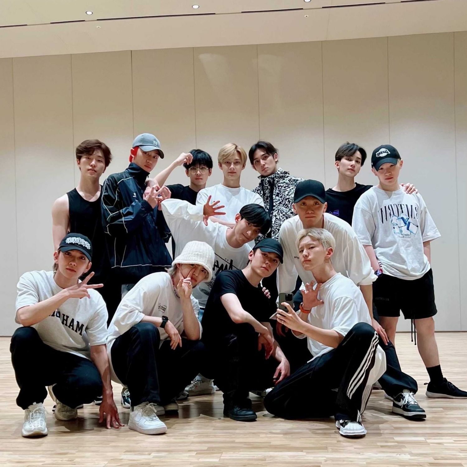 SEVENTEEN的幕後花絮