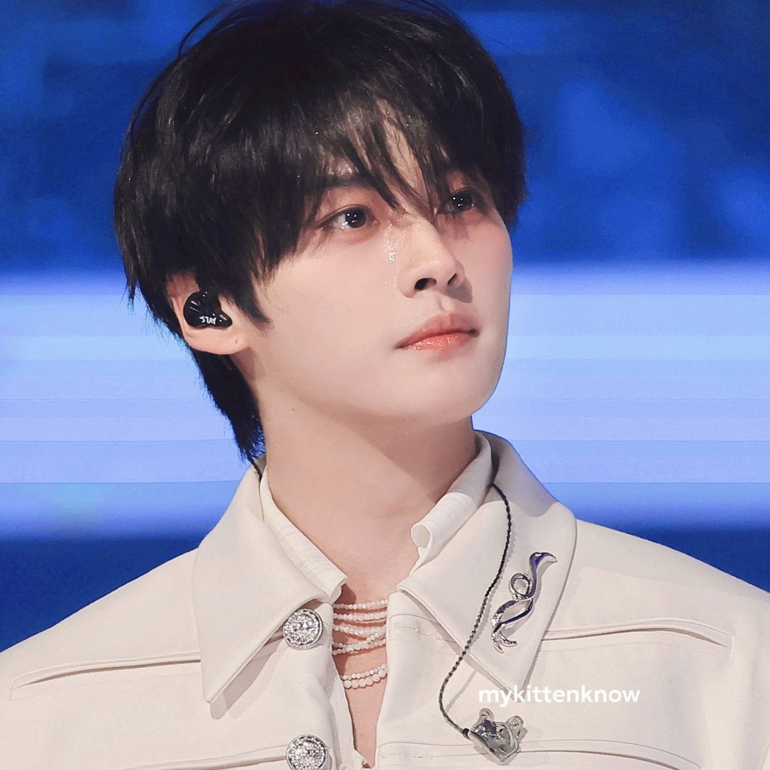 Recent activity shot of Lee Know (Stray Kids)