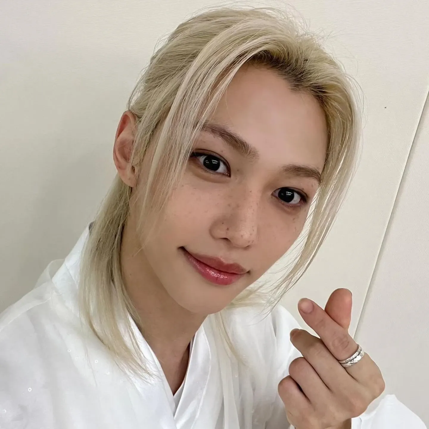 Recent activity shot of Felix (Stray Kids)