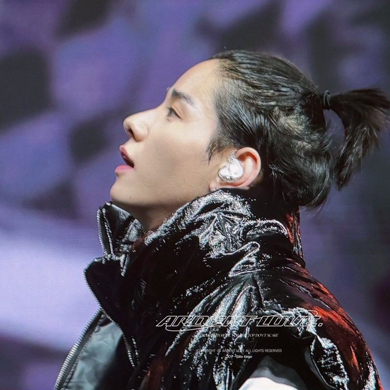 Behind-the-scenes cut of Sato Keigo (JO1)