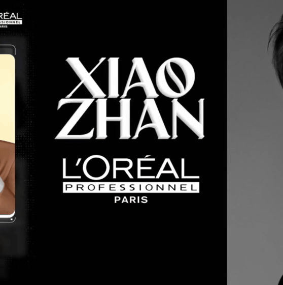 A moment captured by Xiao Zhan's fan