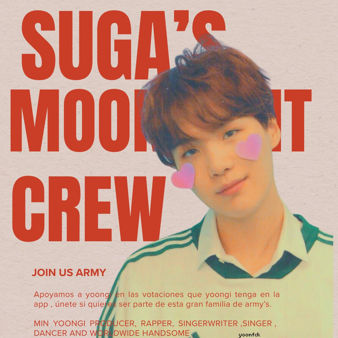 SUGA (BTS)の舞台裏ショット