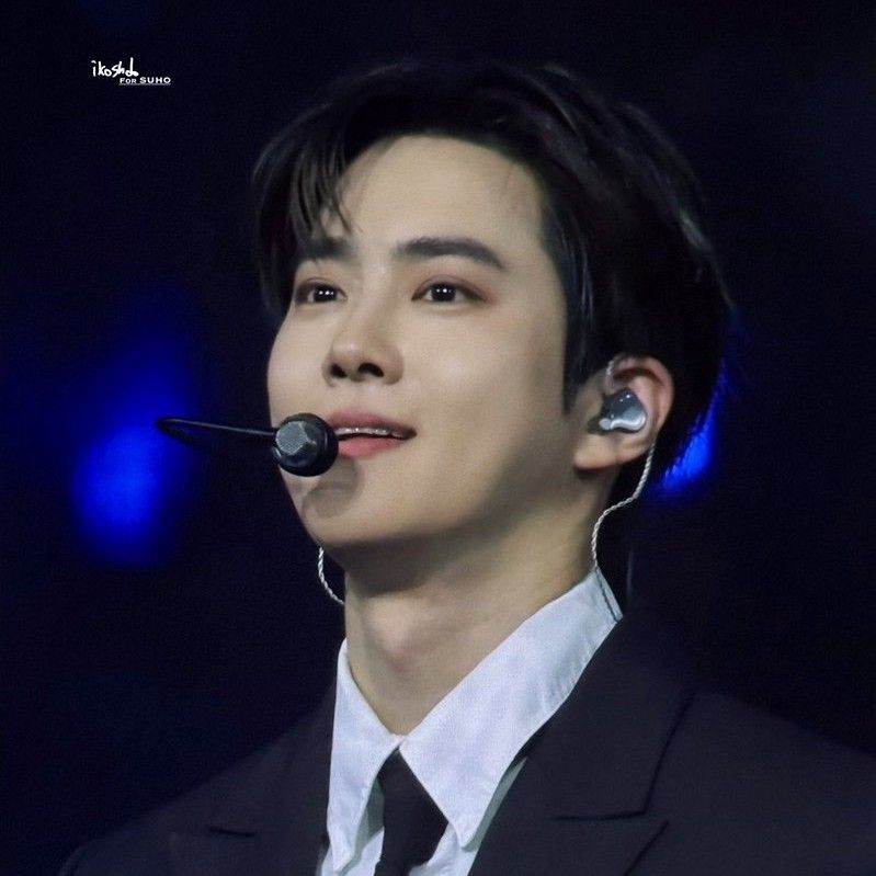 Behind-the-scenes cut of Suho (EXO)