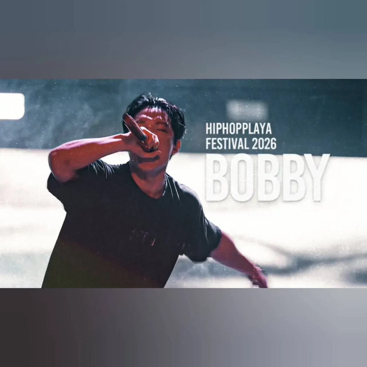 BOBBY (iKON)の舞台裏ショット