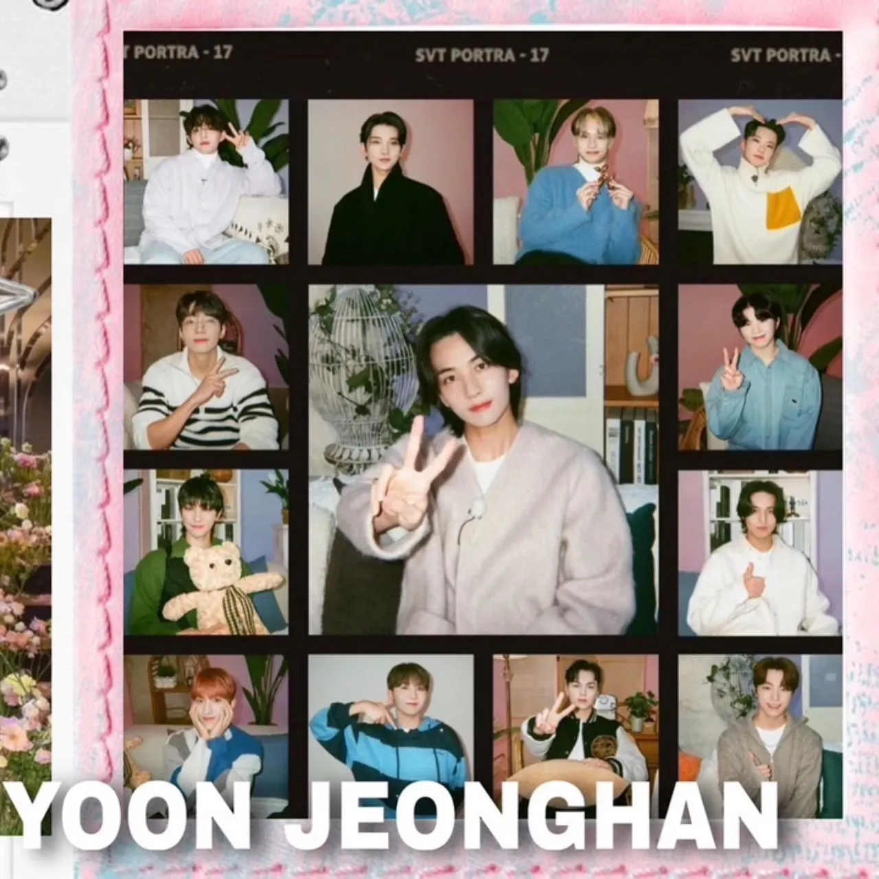 Behind-the-scenes cut of Jeonghan (SEVENTEEN)