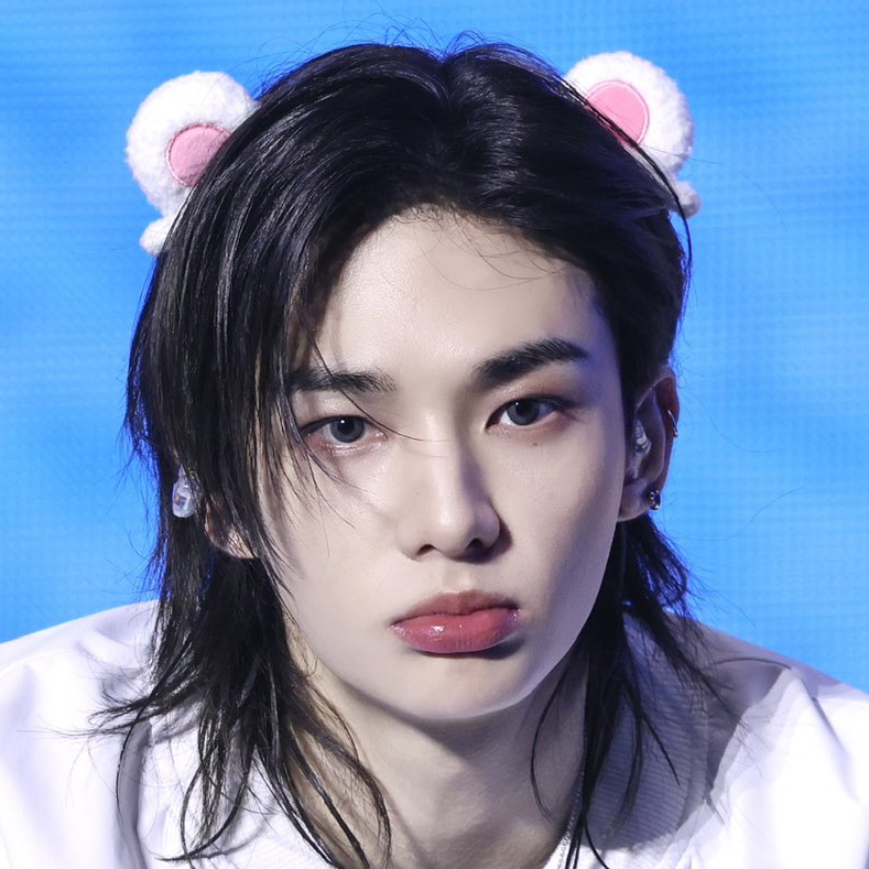 Recent activity shot of Hyunjin (Stray Kids)