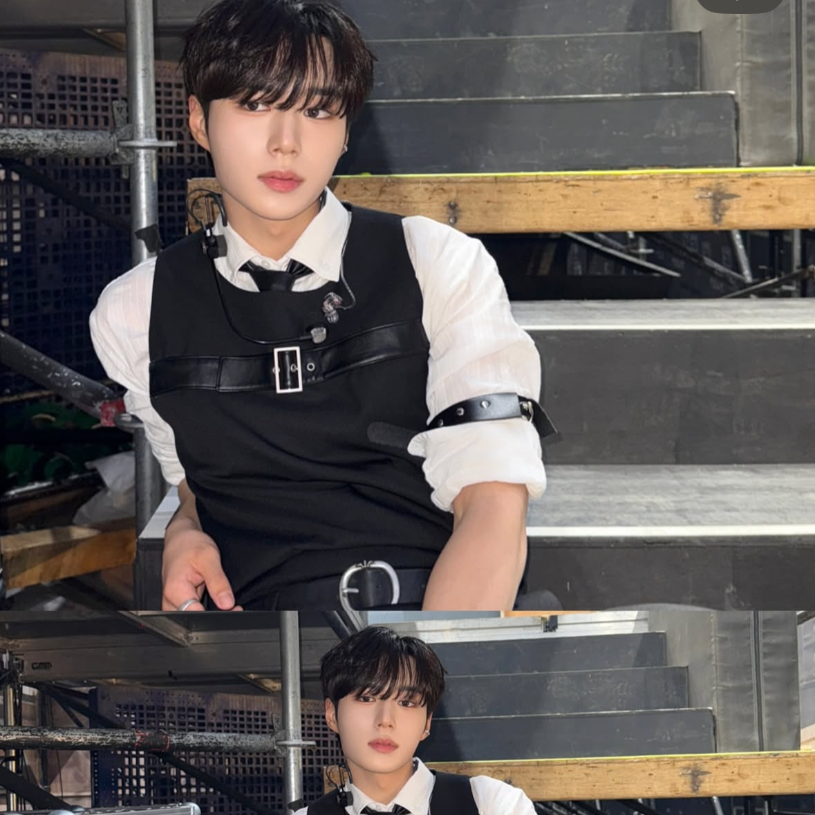 Behind-the-scenes cut of Kim Junseo (ALPHA DRIVE ONE)